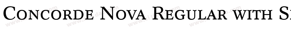 Concorde Nova Regular with Small Caps字体转换